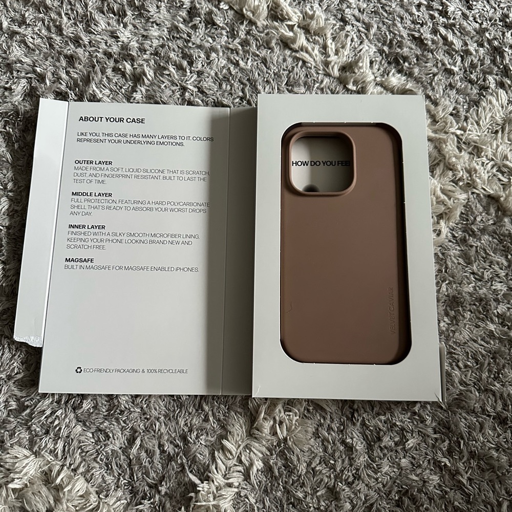 Velvet Caviar Silicone iPhone 14 Pro Case